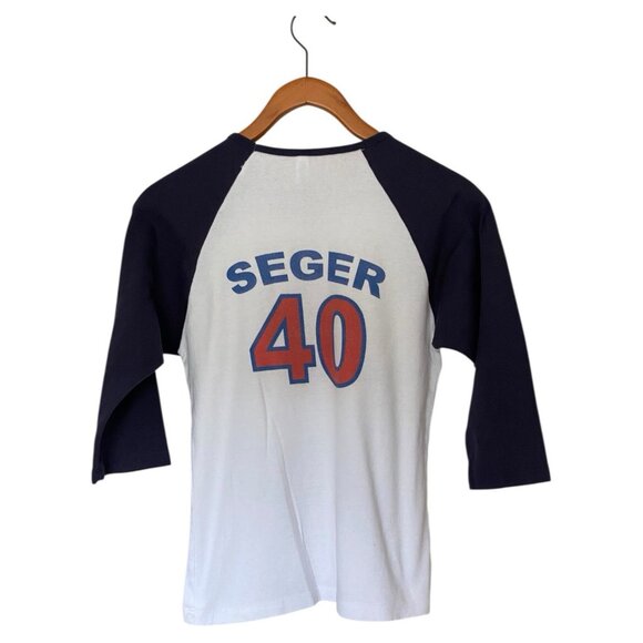 Bob Segar White T-Shirt Tour Girls Juniors Size XL 40 Years Music Band 1966-2006 - Picture 2 of 9